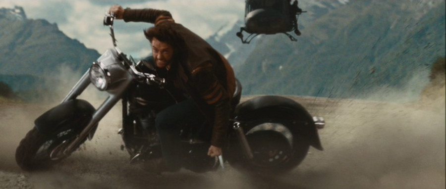 This is a cool move in a movie with pitifully few of them